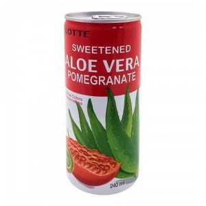 Напиток Алоэ Вера со вкусом граната Lotte 240мл