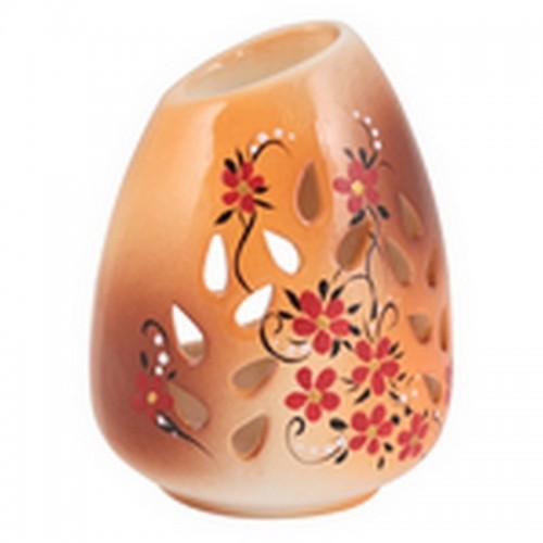 Аромалампа Капля 12 см Цветы разноцветная керамика
