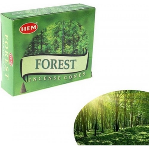 Благовония "HEM Forest" (Лес), 10 конусов