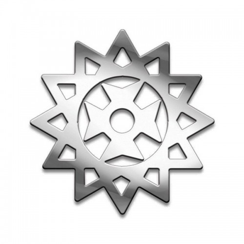 Амулет серия символы Суперхит №07 Звезда Эрцгамма медицинская сталь