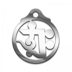 Амулет серия символы Суперхит №22 Тибетский Амулет Большого Богатствамедицинская сталь