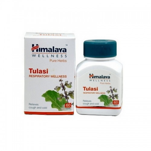Tulasi Himalaya Туласи - антибактериальное антисептическое средство 60 капсул Индия
