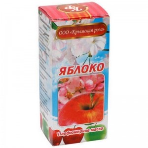 Масло парфюмерное "Крымская роза" 10 мл Яблоко
