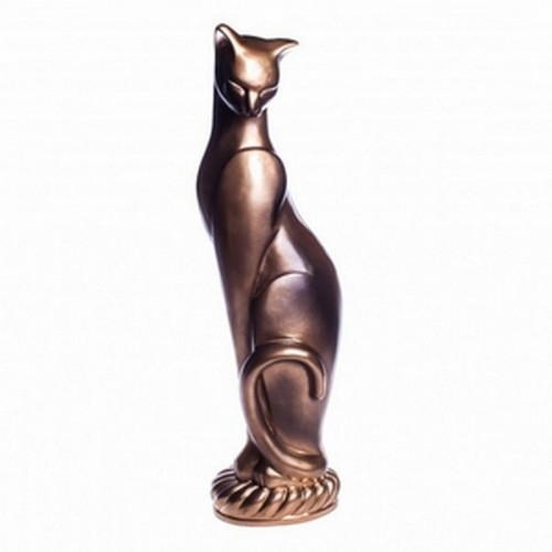 Кошка Грация 11 см бронза керамика