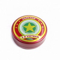 Бальзам Звездочка Vietnam разогревающий 4гр d-4см Китай