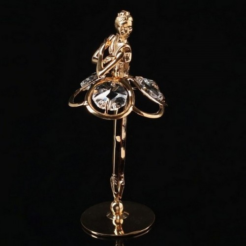 Сувенир «Балерина», 4,5×4×10см, с кристаллами Сваровски
