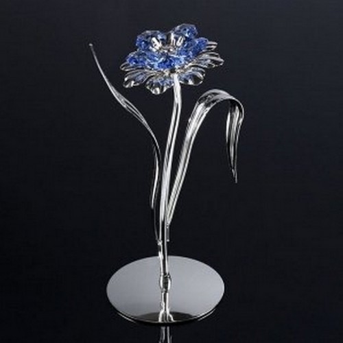 Сувенир «Цветок», 9,5×6,5×4 см, с кристаллами Сваровски