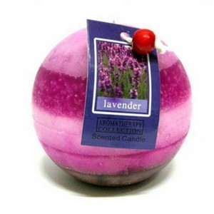 Lavender Свеча ароматическая шар 7,5см парафин
