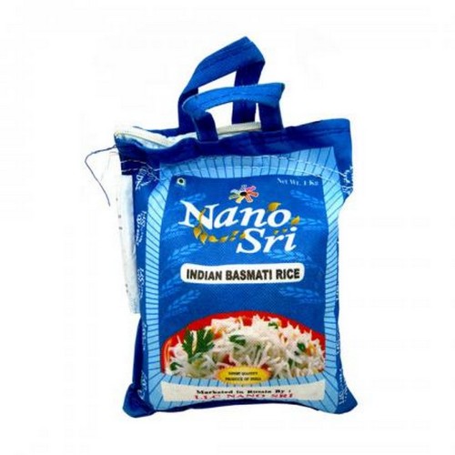 Рис басмати непропаренный (в синем мешке) Nano Sri 1кг