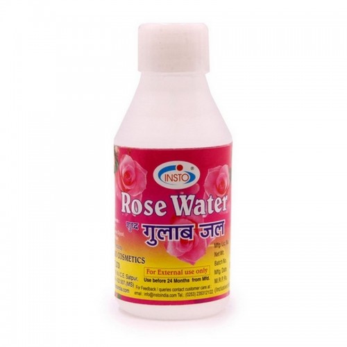 Гидролат Розовая вода  Insto Rose Water тоник для очищения кожи 50мл Индия