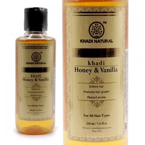 Аюрведический Шампунь Honey Vanilla Khadi Natural 210мл Мед Ваниль Индия