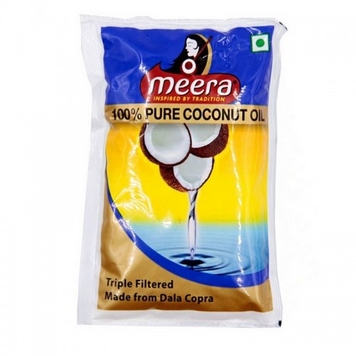Масло Кокосовое Meera в пакете 100ml Индия
