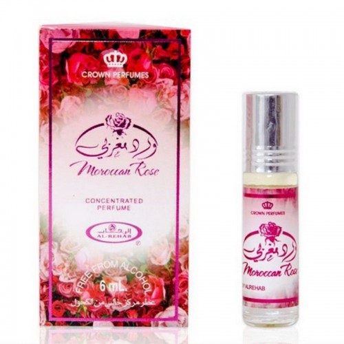 Арабское парфюмерное масло Марокканская роза (Moroccan Rose), 6 мл