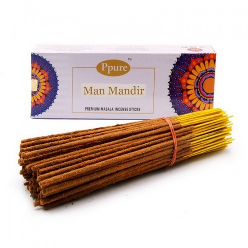 Благовония Ppure Man Mandir аромапалочки Индия Вриндаван поштучно