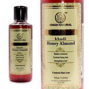 Аюрведический Шампунь Honey Almond Khadi Natural 210ml Мед и миндаль Индия