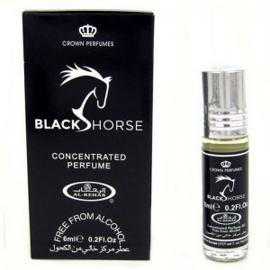 Арабское парфюмерное масло Черная Лошадь (Black Horse), 6 мл