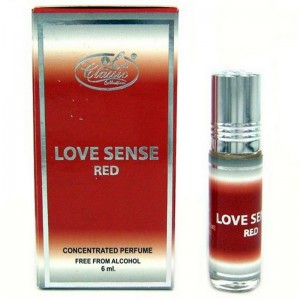 Арабское парфюмерное масло Чувство Любви (Love Sense Red), 6 мл