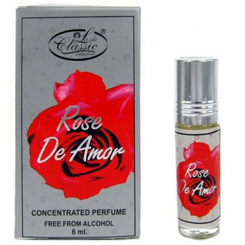 Арабское парфюмерное масло Роза любви (Rose de amor), 6 мл