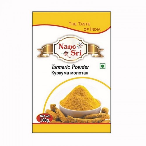 Куркума молотая Nano Sri, 100 гр